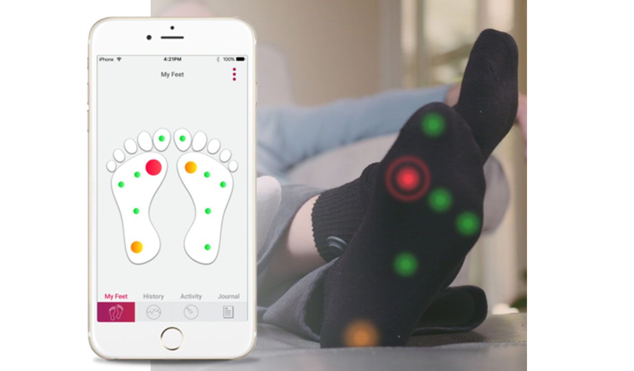 Smart Socks, Monitors Foot Health For Diabetics